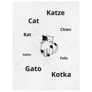 Tagesdecke Katzenfreunde